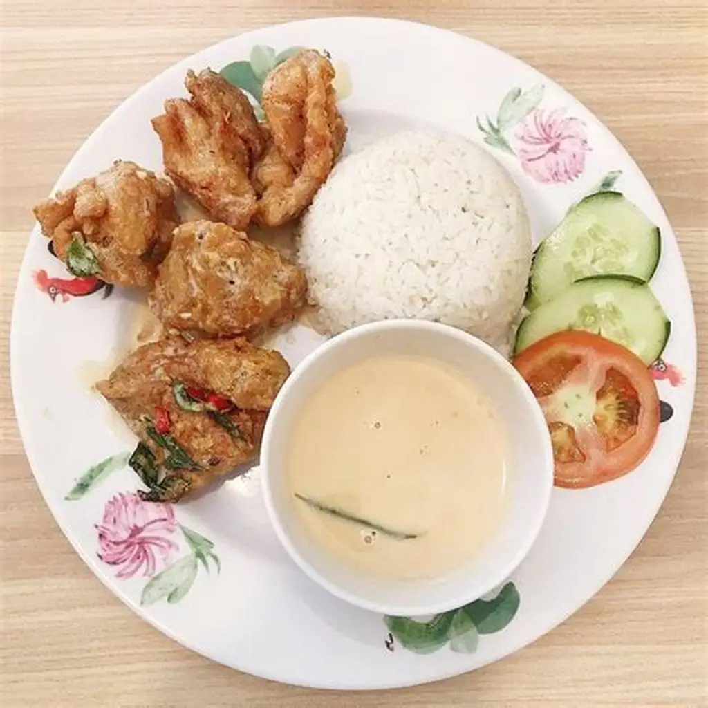 Ayam Buttermilk with rice